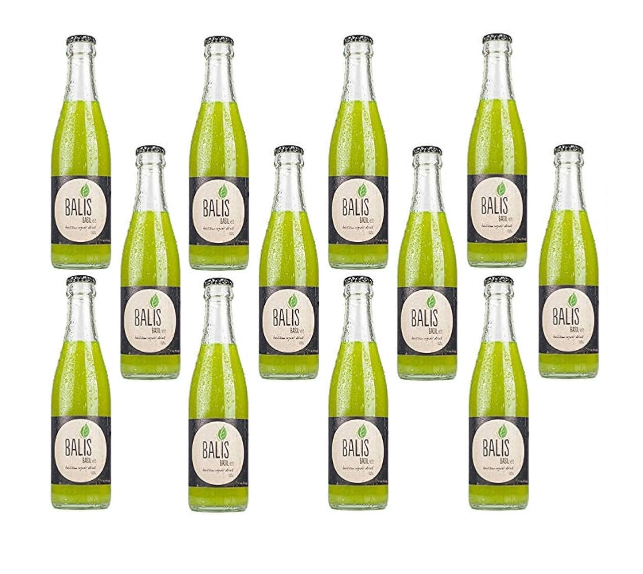 Balis Basil Basilikumlimonade - Basilikum Ingwer Drink 0,25l mit MHD incl. Pfand