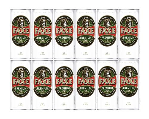 Faxe Bier 1l Dose 5% incl. Pfand