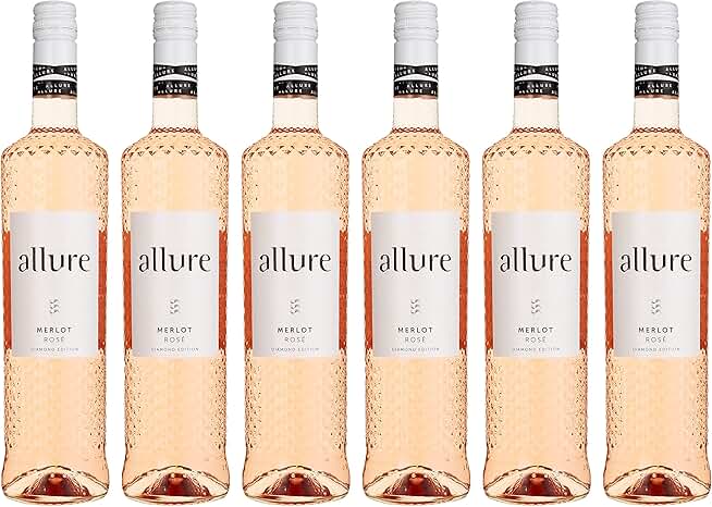 Allure Merlot rose´halbtrocken 11% Alkohol