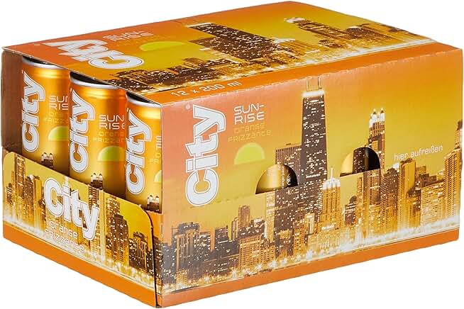 City Sunrise Orange 5,5% Alkohol incl. Pfand
