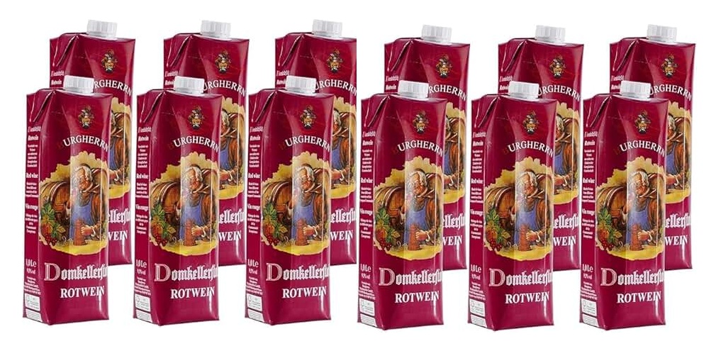 Domkellerstolz Rotwein 9,5% Alkohol