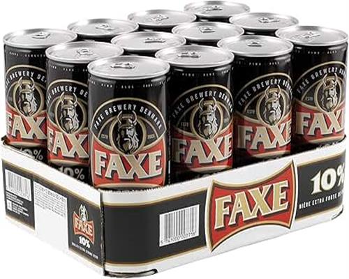 Faxe Bier 1l Dose 10% Alkohol incl. Pfand