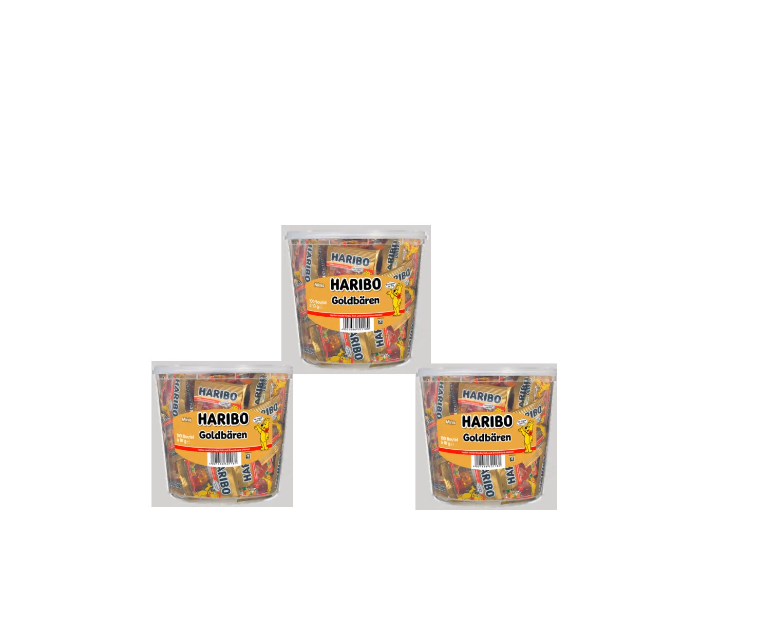 Haribo Minibeutel 3Kg mit MHD
