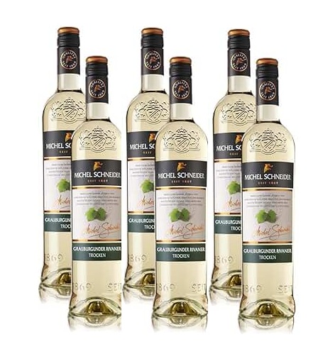 Michel Schneider Grauburgunder Rivaner trocken 12% Alkohol