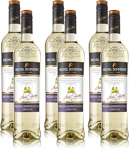 Michel Schneider Riesling Gewürztraminer lieblich 11% Alkohol