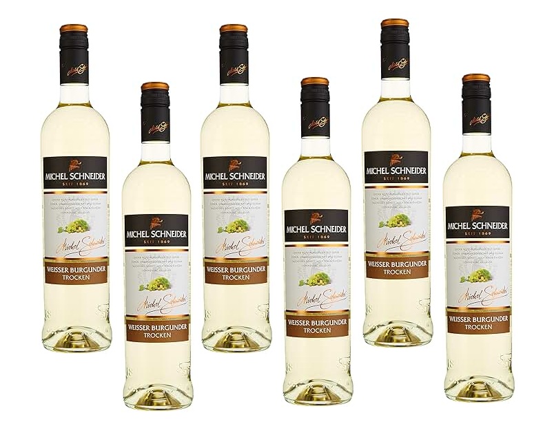 Michel Schneider weisser Burgunder trocken 12% Alkohol