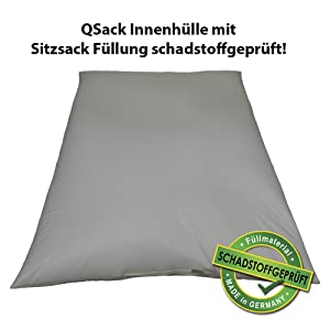 Inlett Sitzsack Füllung schadstoffgeprüft