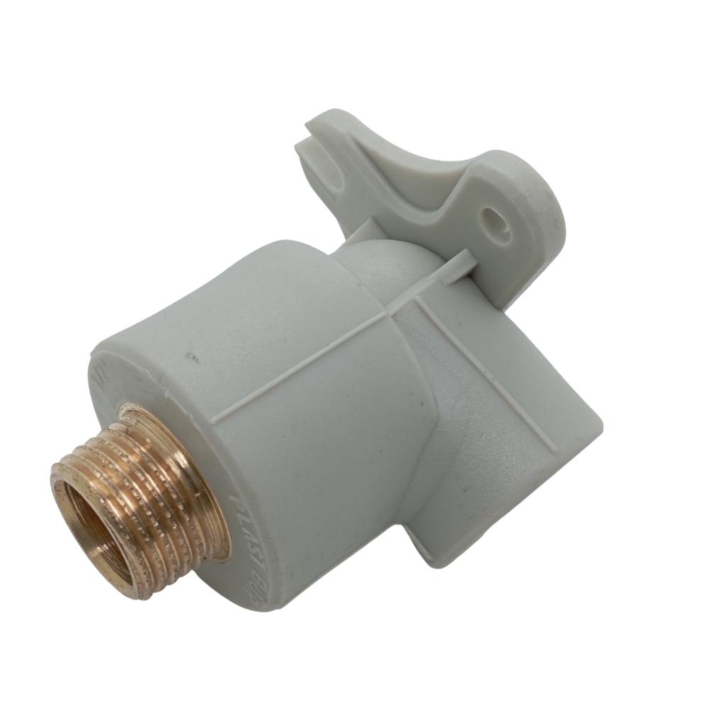 PPR Fittings: Wandscheibe IG-AG, 25 mm * 1/2".
