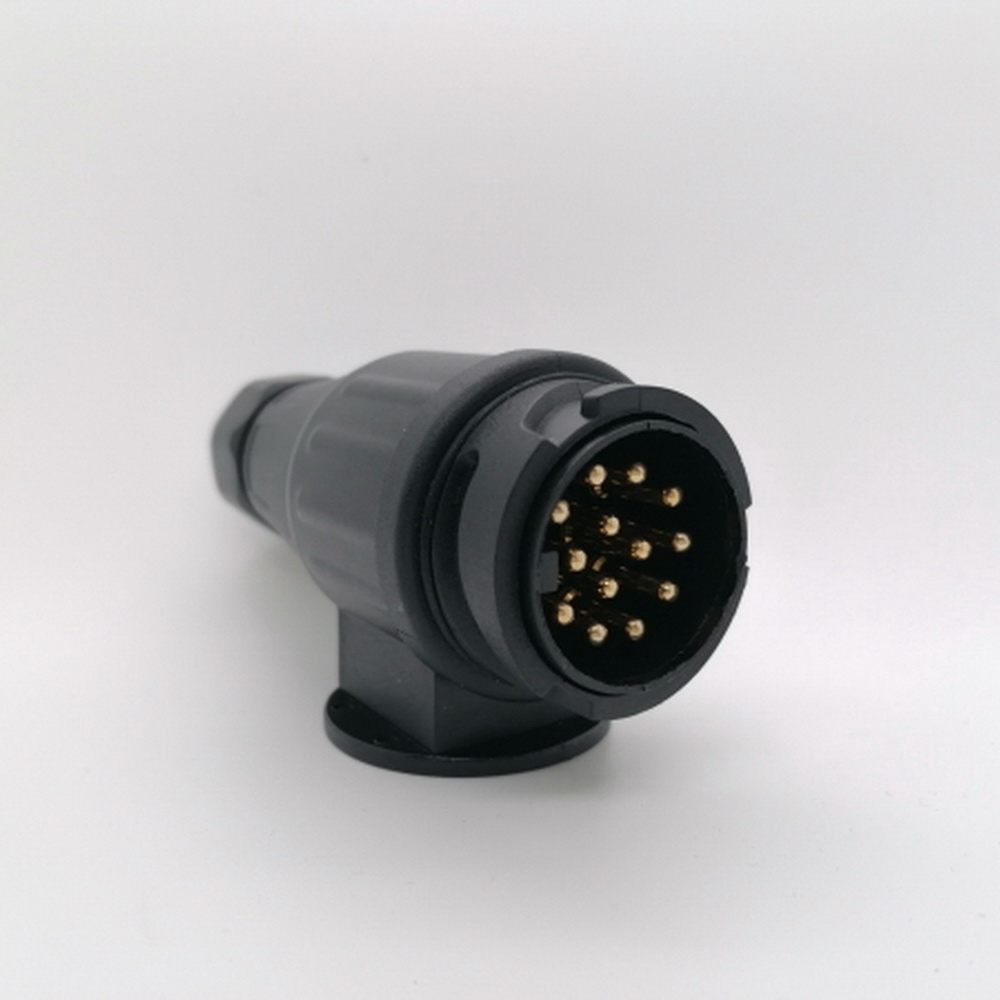 13-poliger Stecker Anhängerstecker Kunststoffstecker 12v Anhänger Pkw