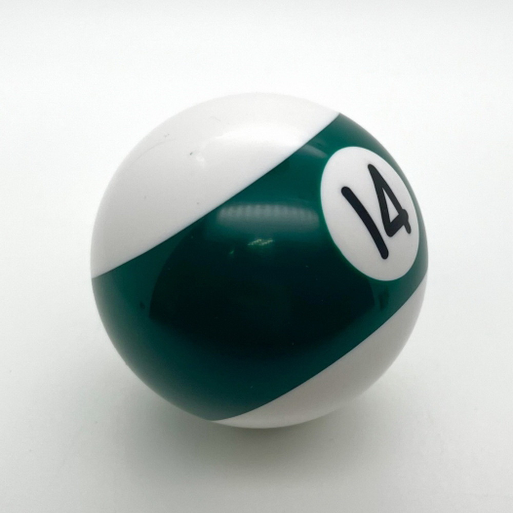 Schaltknauf Billardkugel 14 Ball fur Auto Bus LKW Hebelgriff Schalthebel M8 M10