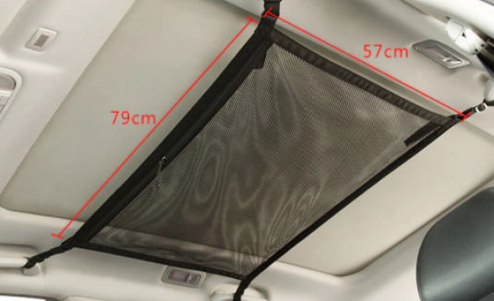 Auto Dach Tasche Fahrzeug Decke Gepäcknetz Aufbewahrungsnetz Kofferraum.