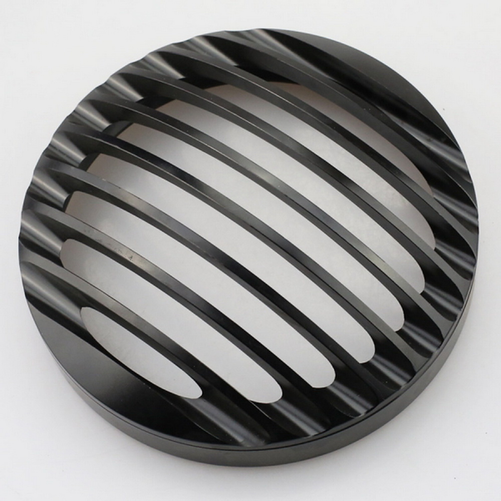 Scheinwerfer Gitter Grill Schwarz 5 3/4" für Harley Sportster XL 1200 XY 04-19