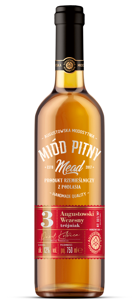 Honigwein Met 0,75 L | 12 vol.%| aus Polen Metwein Honey Mead Honig Wein halbsüß
