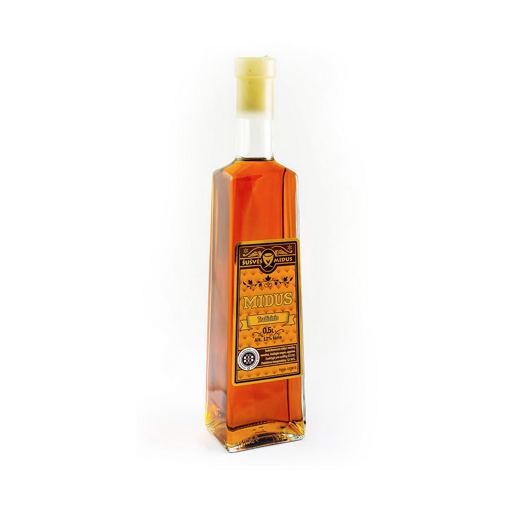 Traditioneller Honigwein Met 0,5 L | 11 vol.%|aus Litauen Metwein Süß Honey Mead