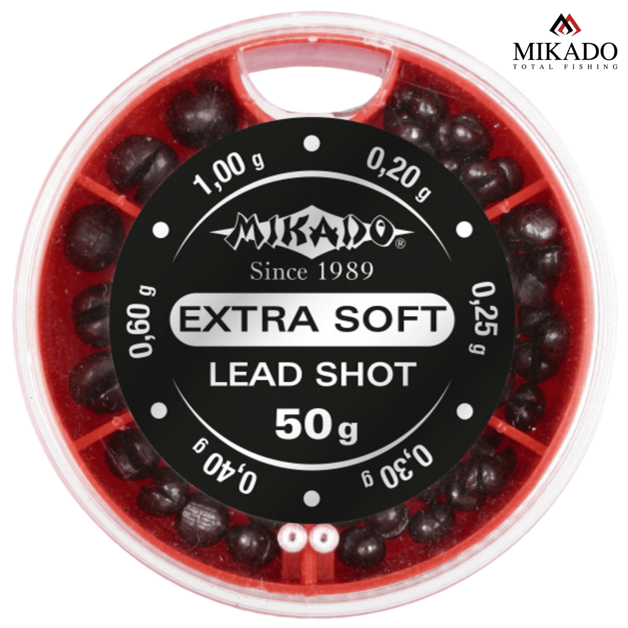 Mikado Schrotblei Set Extra Soft Blei Gewicht Spaltblei Posenangeln 0,2-1,0 g