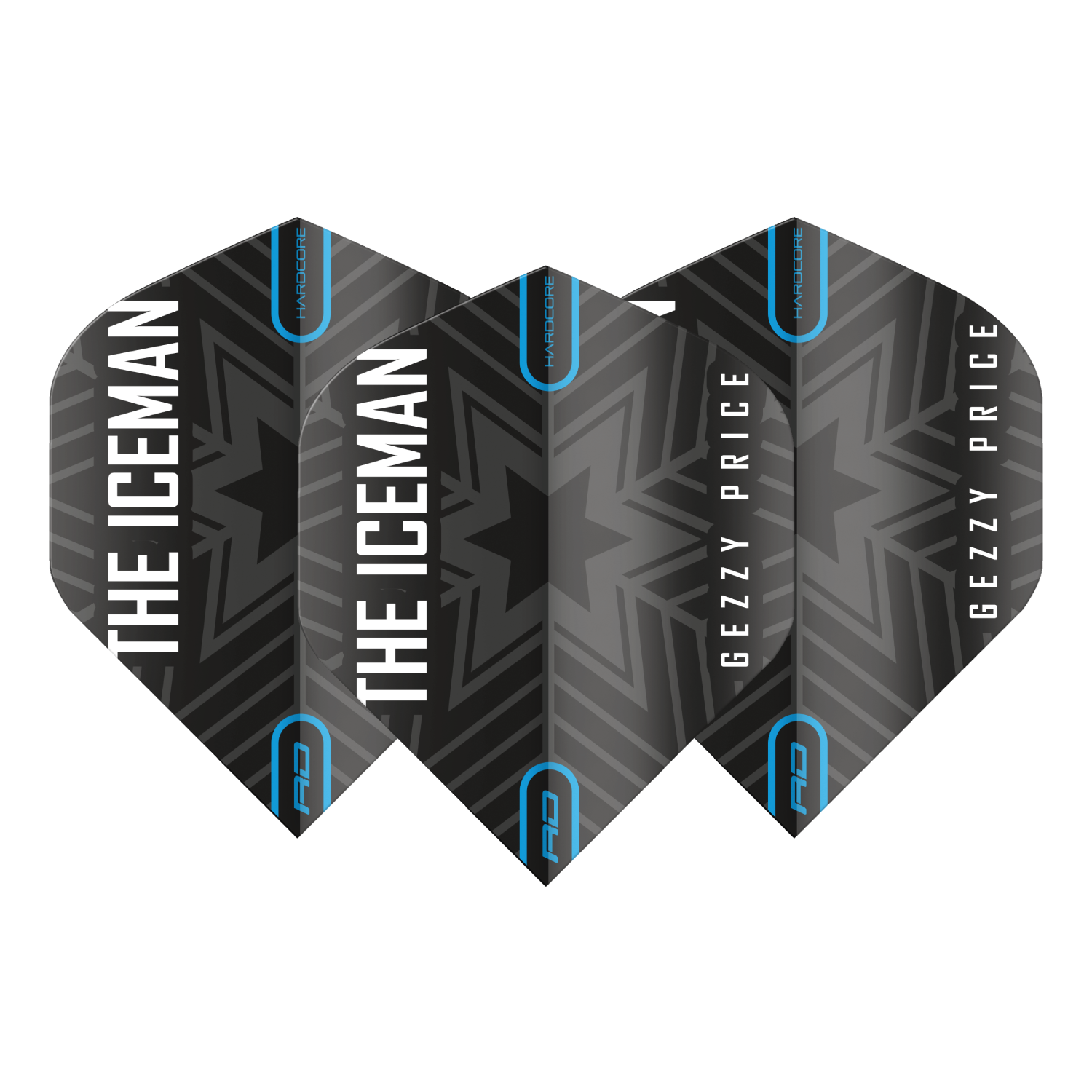 Red Dragon Gerwyn Price Dartflights The Iceman Dart Flight Dartflight fly Darts - Bild 6 von 6