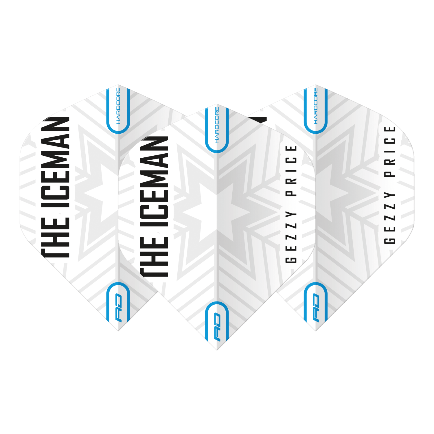 Red Dragon Gerwyn Price Dartflights The Iceman Dart Flight Dartflight fly Darts - Bild 5 von 6