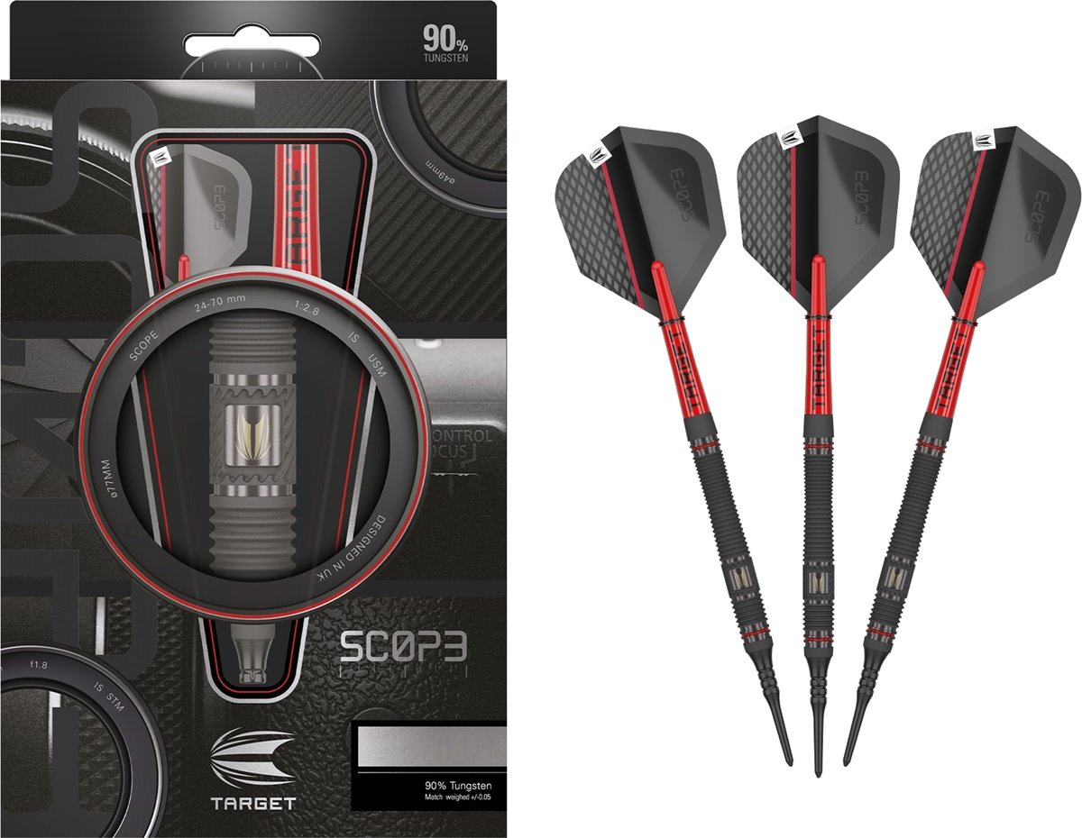 Target SCOPE 11 Sofdarts 19g 21g Soft Darts 90% Tungsten Darts Dart 2024 - Picture 4 of 5