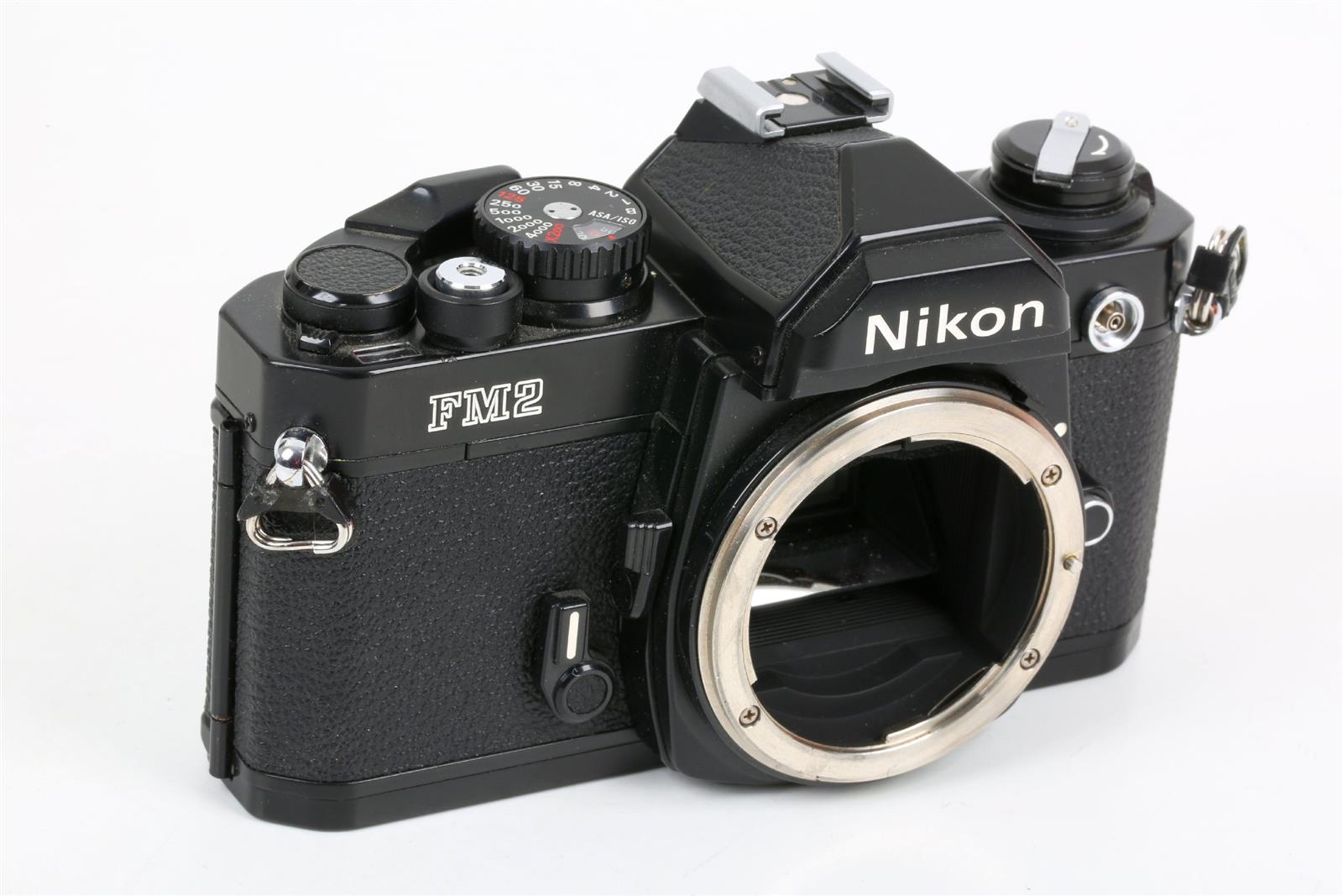 Nikon FM2 Gehäuse body black neue Dichtungen/Dämpfer 7185205 heidi-foto