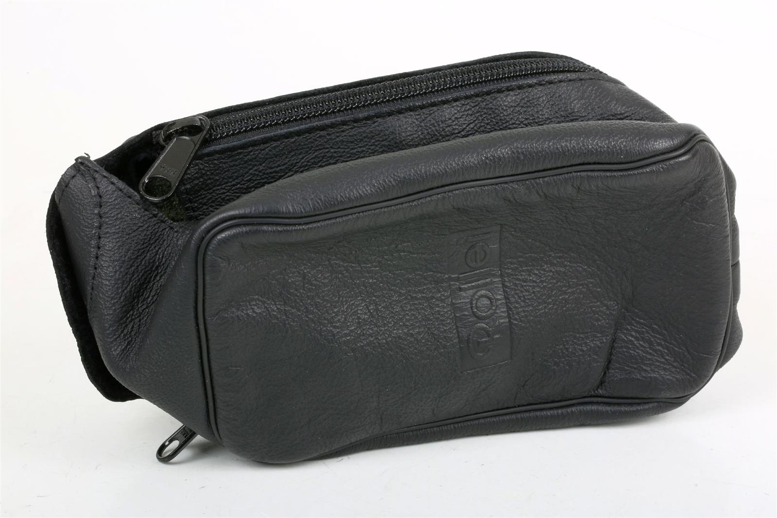 Rollei Tasche Softcase Bereitschaftstasche Leder schwarz Germany heidi-foto
