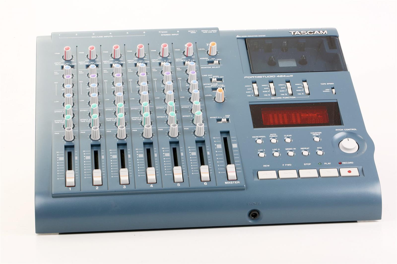Tascam Portastudio 424 MKIII mint neu + Pelicase 1500 Koffer