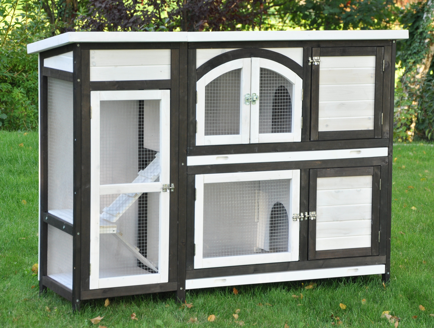 Kleintierstall Jumbo braun