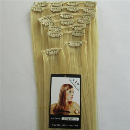 CLIP IN EXTENSIONS 100% KANEKALON THERMOFIBER FARBWAHL