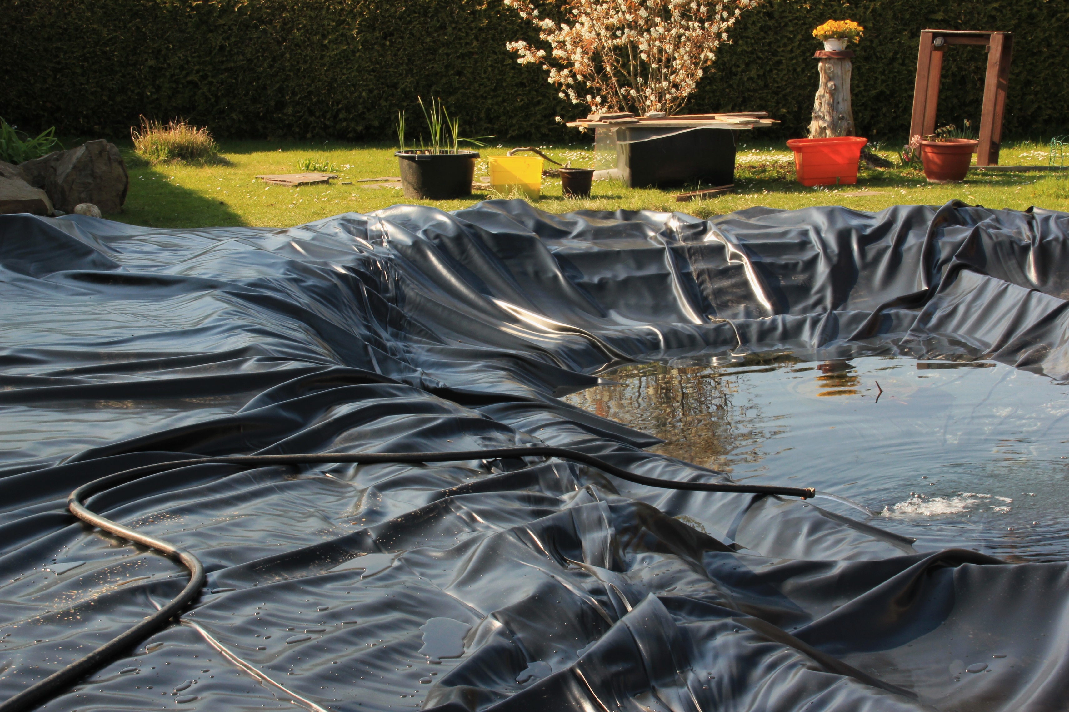 Teichfolie PVC 1 mm Folie Gartenteich Teichbau Teich Ufermatte Koi Epdm