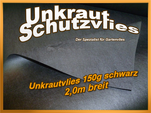 Unkrautvlies 2m 200m² Gartenvlies Unkrautvlies Mulchvlies 80g 1,5m - Foto 5