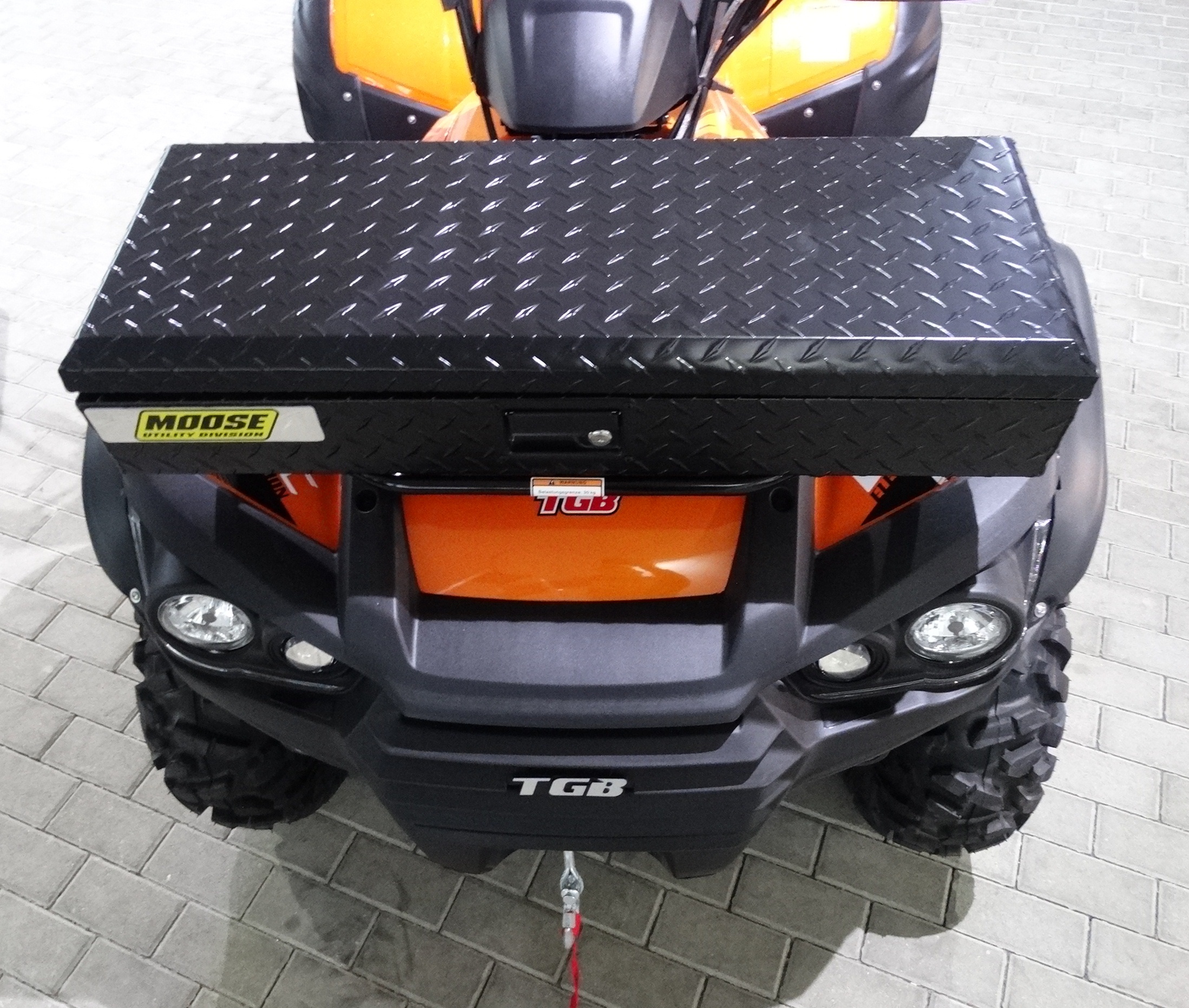 ATV Moose Aluminium Box Suitcase Front TGB BLADE 1000 LT Case Trunk