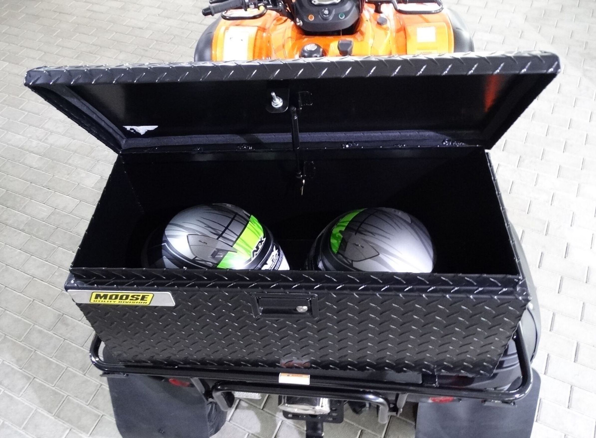 Moose Utility Division Aluminium ATV Box Quad Koffer hinten mittelgroß