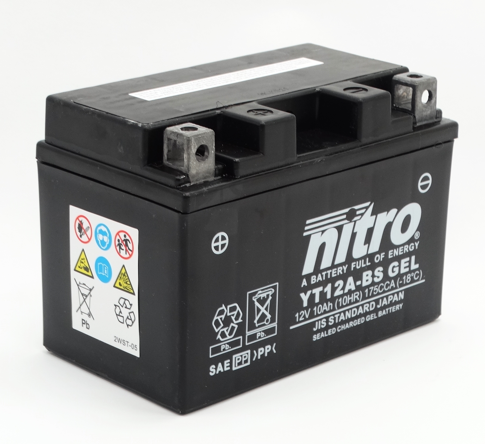 Batteria Per Scooter Kymco 300 People 2012-2016 - 12V 10Ah, YT12A-BS, Pronta All'Uso - Foto 3