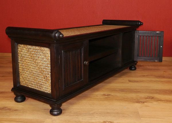 Asiatisches Sideboard, Massivholz, TVSchrank, Möbel, Thai