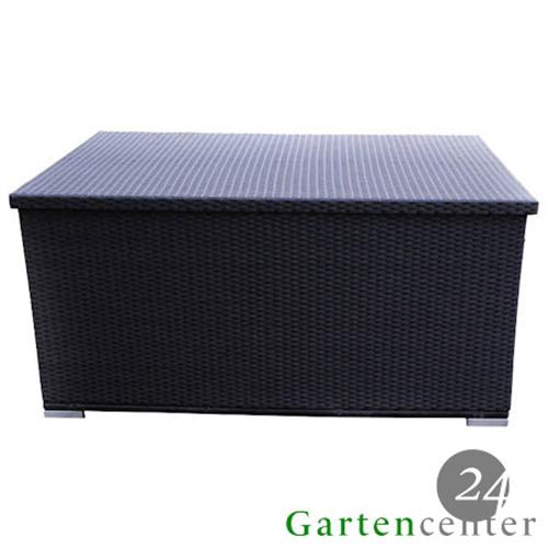 Polyrattan Box Auflagenbox Kissenbox 2017 schwarz