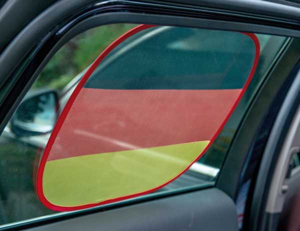 Sonnenschutz für Auto 35x45cm Sonnenblende Deutschland Design Fanartikel
