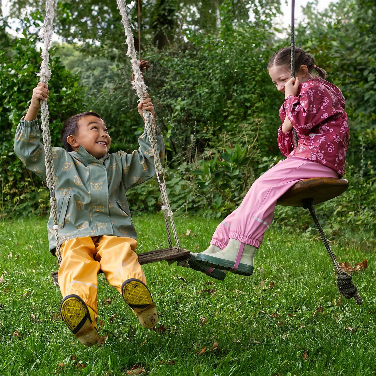 Maoo Garden Kinder-Regenjacke - Wasserdicht, Winddicht, Mit Kapuze & Wärmendem Futter - Für Jungen & Mädchen