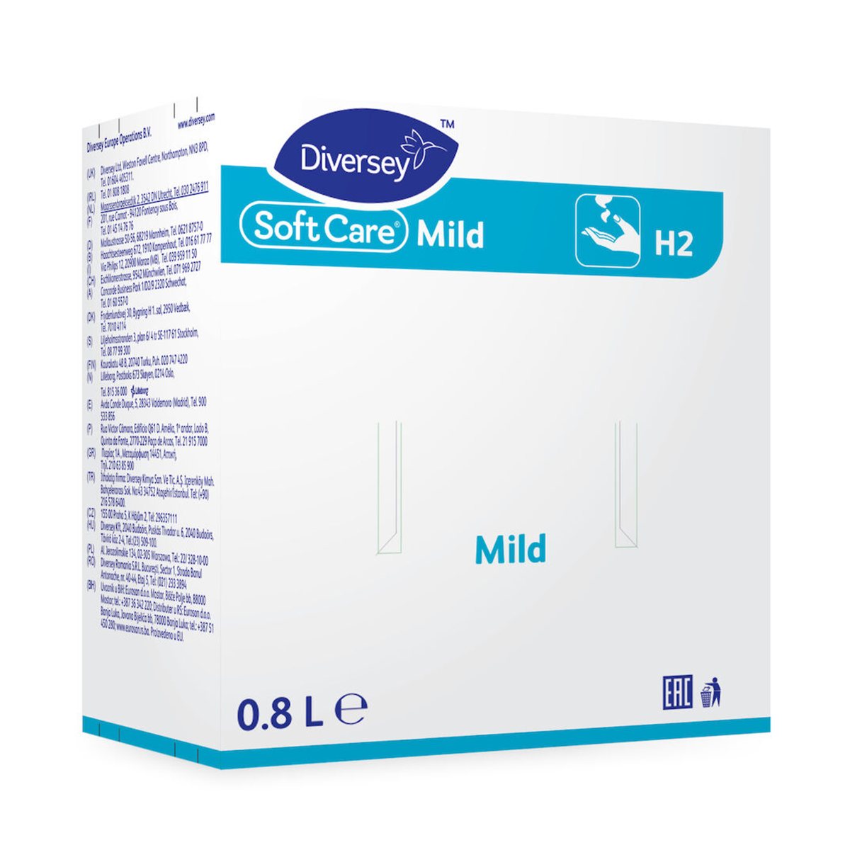 Handwaschlotion Soft Care Mild H2 800 ml für Soft Care Line Spender