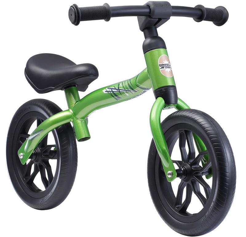RU-10-EC-FX-ECSG Bikestar 10 Zoll Kinderlaufrad Sport Flex Green