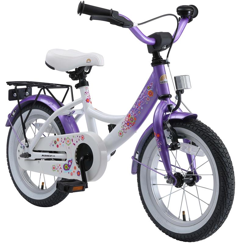 Kinderfahrrad 14 Zoll Fahrrad für Kinder Mädchen Kinderrad Mädchenfahrrad Katze 