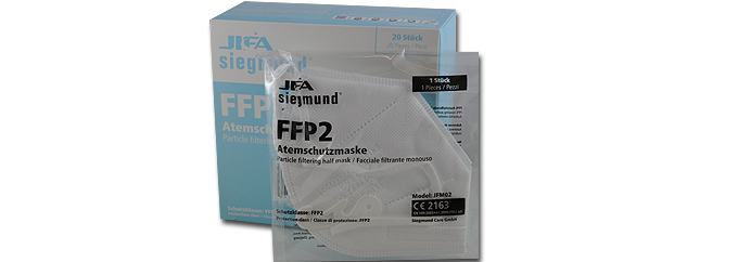 FFP2 Atemschutzmaske (20 Stück - 1 VE)