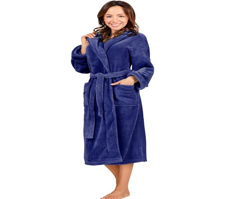 Robe Sauna Coat Microfibre Unisex Women's Men's Dressing Gown | eBay