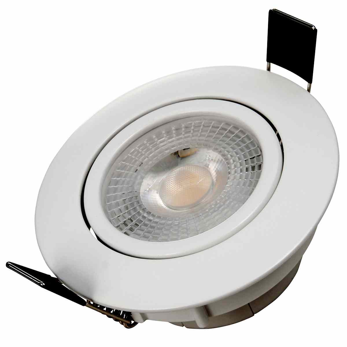 LED Einbaustrahler 5W 230V Deckenspot extra flach schwenkbar 5W warmweiß dimmbar eBay LED Einbaustrahler 5W 230V Deckenspot extra flach schwenkbar 5W warmweiß dimmbar eBay