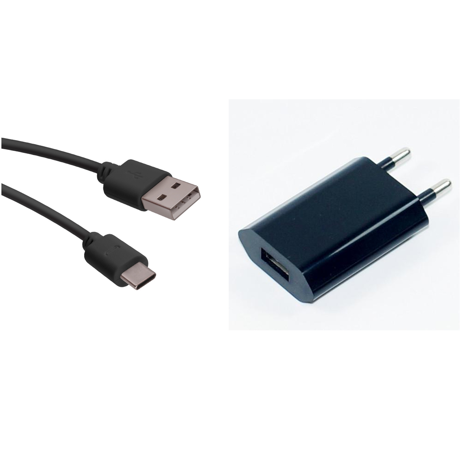 2in1 Set Ladekabel Fur Huawei P20 P20 Lite Usb Typ C Datenkabel