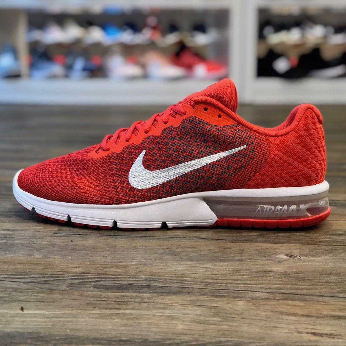 Détails sur Nike Air Max Sequent 2 Taille 49,5 Running Sneaker Rouge Chaussures 270 852461 800 afficher le titre d'origine Détails sur Nike Air Max Sequent 2 Taille 49,5 Running Sneaker Rouge Chaussures 270 852461 800 afficher le titre d'origine
