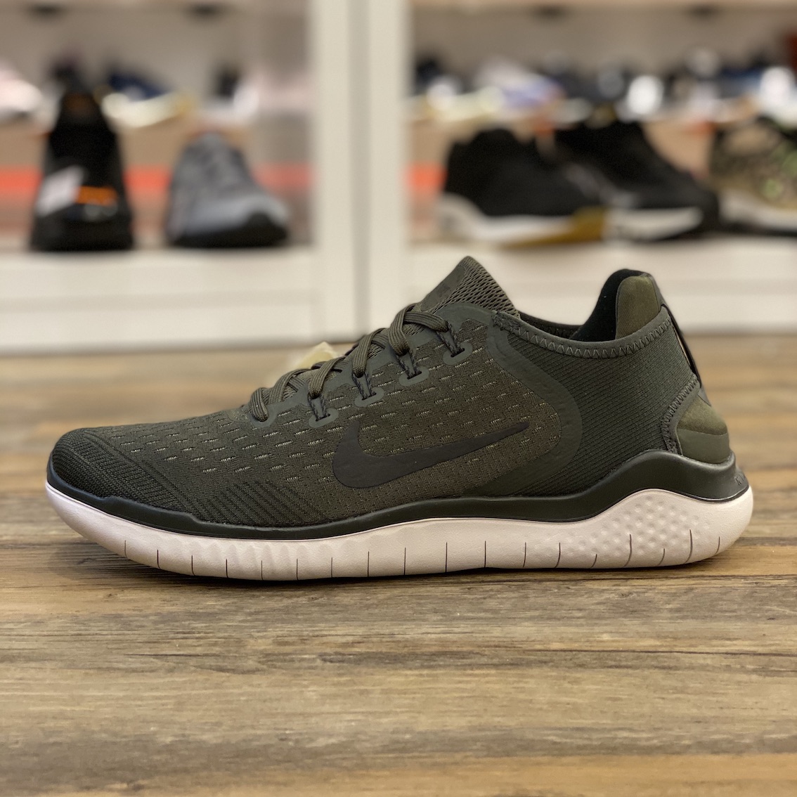 nike free rn 2018 grün