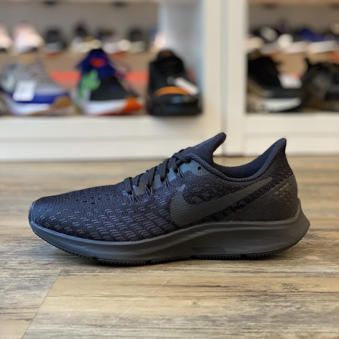 Details zu Nike Air Zoom Pegasus 35 Gr.41 Sneaker Schuhe schwarz 942855 002 Damen Running