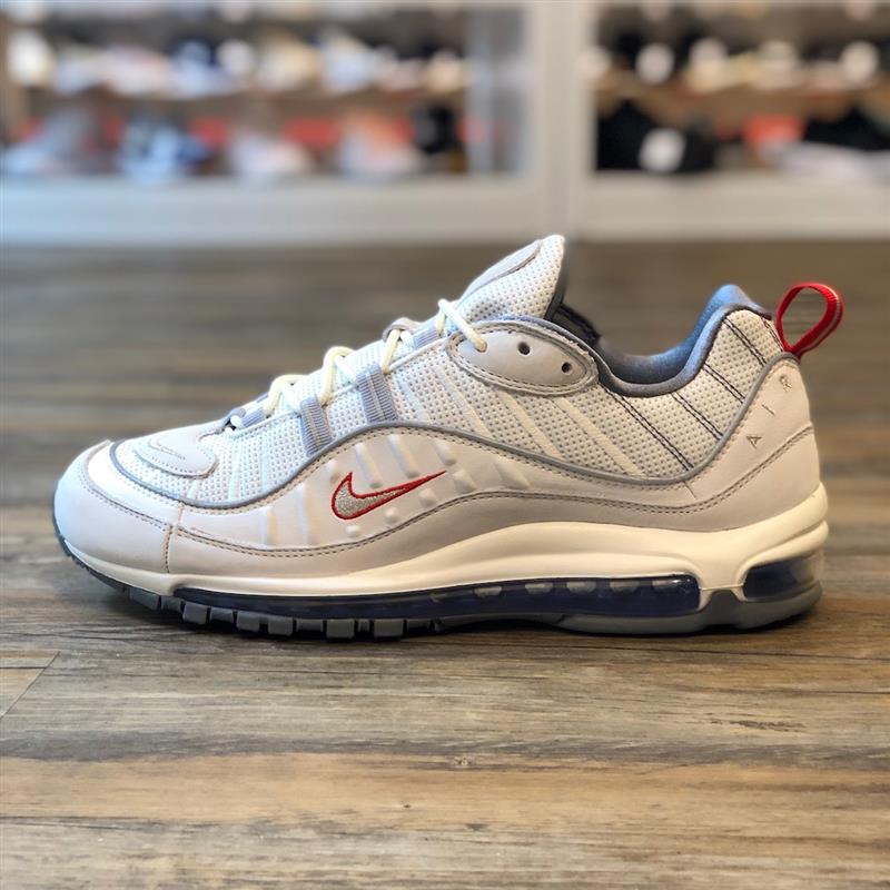 nike air max 98 leather weiß