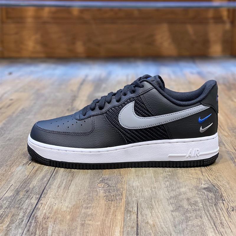 Nike Air Force Low schwarz FD0666 001 Herren Schuhe Leder Sneaker